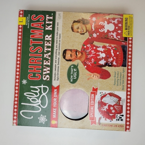 Ugly Christmas sweater kit diy - Picture 3 of 6